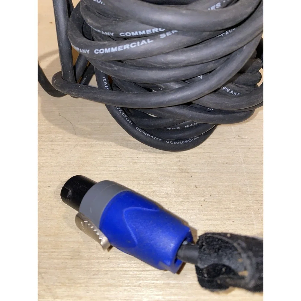 Hot Wires 50ft Male Speakon NL2FX Neutrik Cables Wire 16AWG